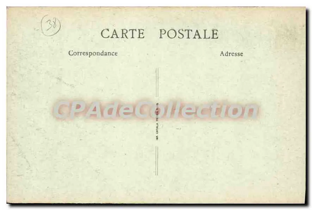 Grenoble - Place Notre Dame und Monument du Centenaire — B. F. — n°8 - Rückseite