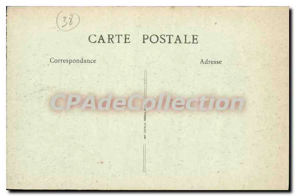 Grenoble - Vista geral e o Cours Saint-André — LE DAUPHINÉ, n°15 - Verso