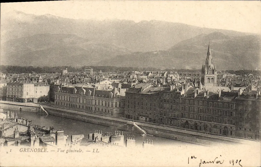 Grenoble — Vista geral — LL - Frente