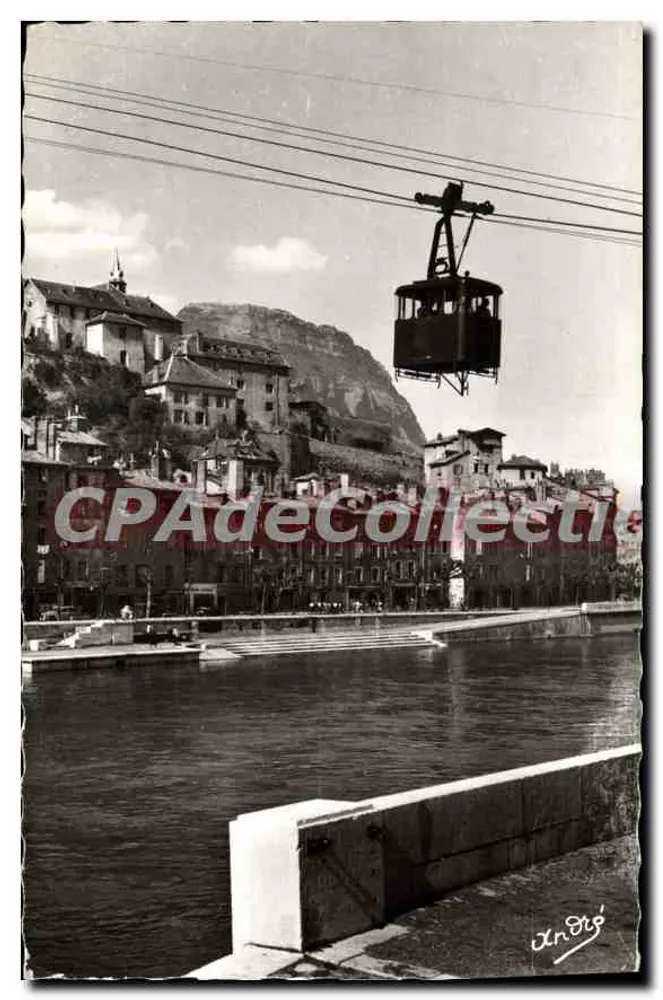 Grenoble — Saída do teleférico da Bastilha — Editora SPADE - Frente