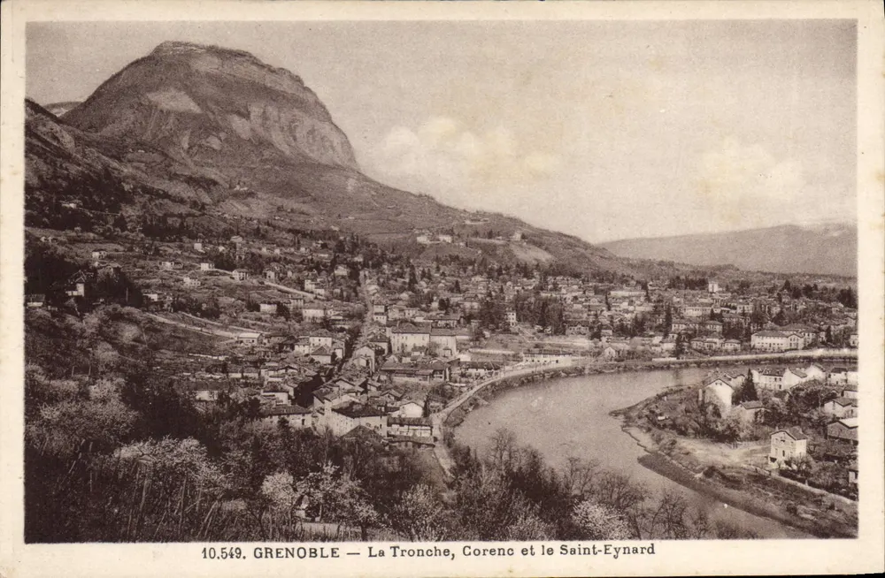 Grenoble — La Tronche, Corenc e o Saint-Eynard — 10.549 - Frente
