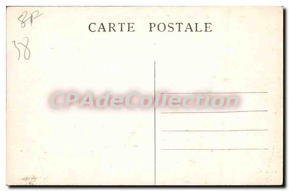 Grenoble — O Pont Suspensa sobre o Drac — CI.A.V. n° 0325 - Verso