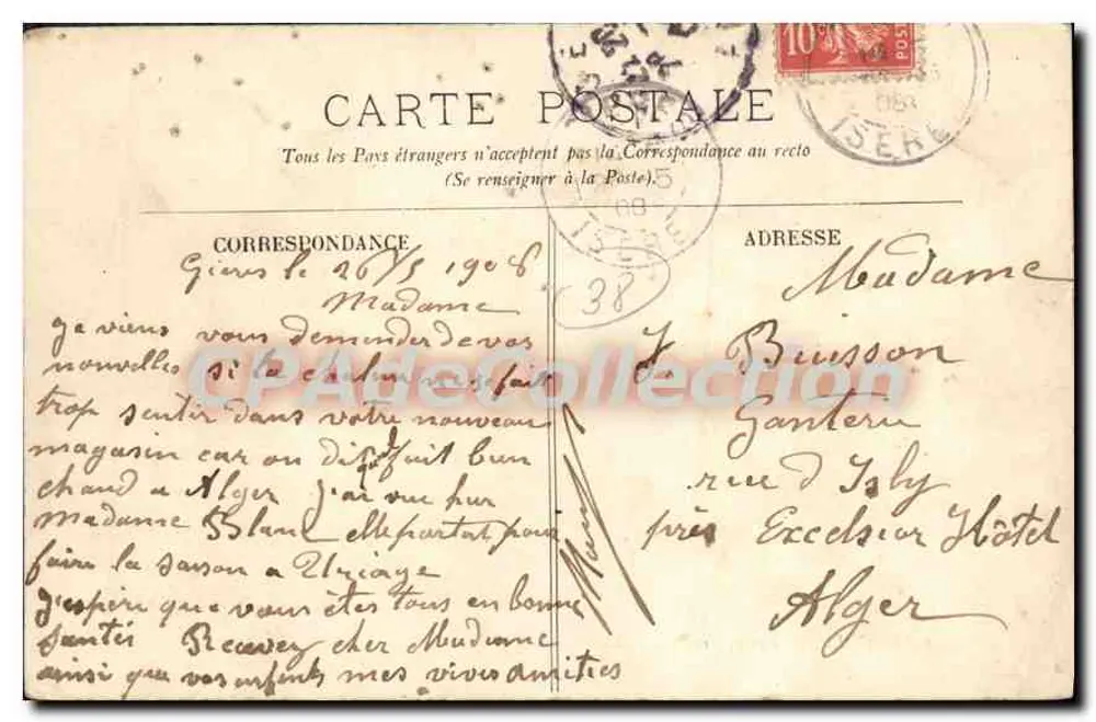 Grenoble — Vista geral — LL. - Verso