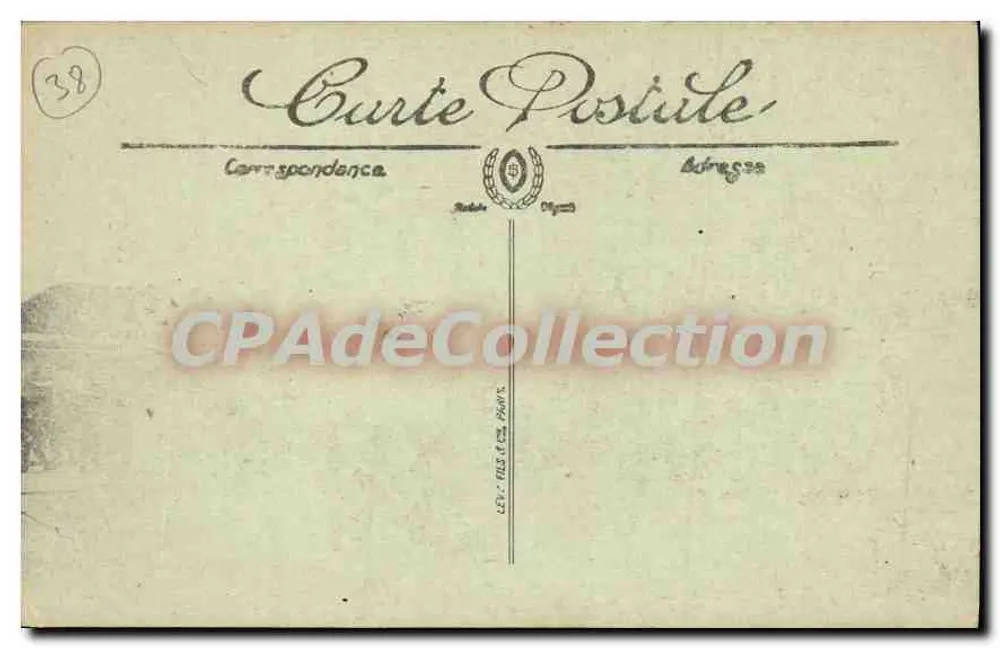 Grenoble — Avenue der Station und Elsass-Lothringen — Selecta, n°54 - Rückseite