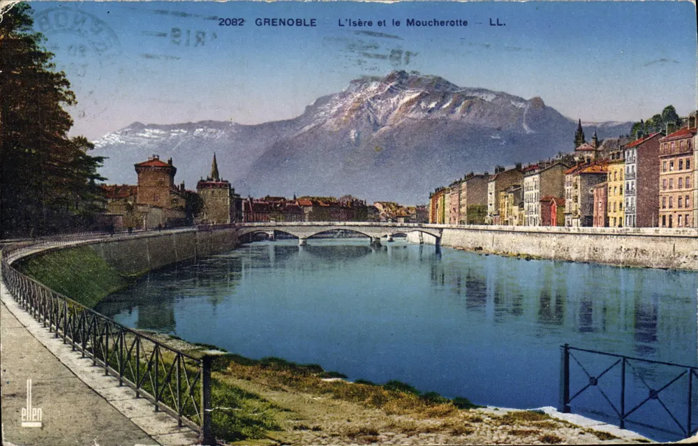 Grenoble — O Isère e o Moucherotte — LL. n°2082 - Frente