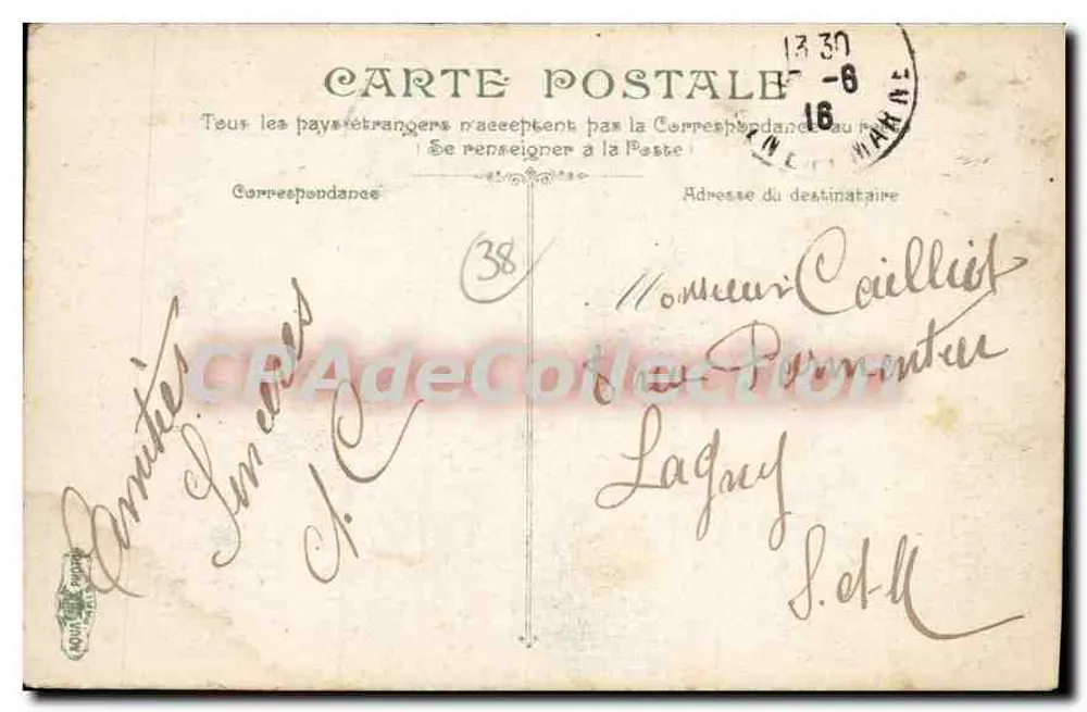 O Palácio de Justiça — Grenoble — L.V. & Cie - Verso