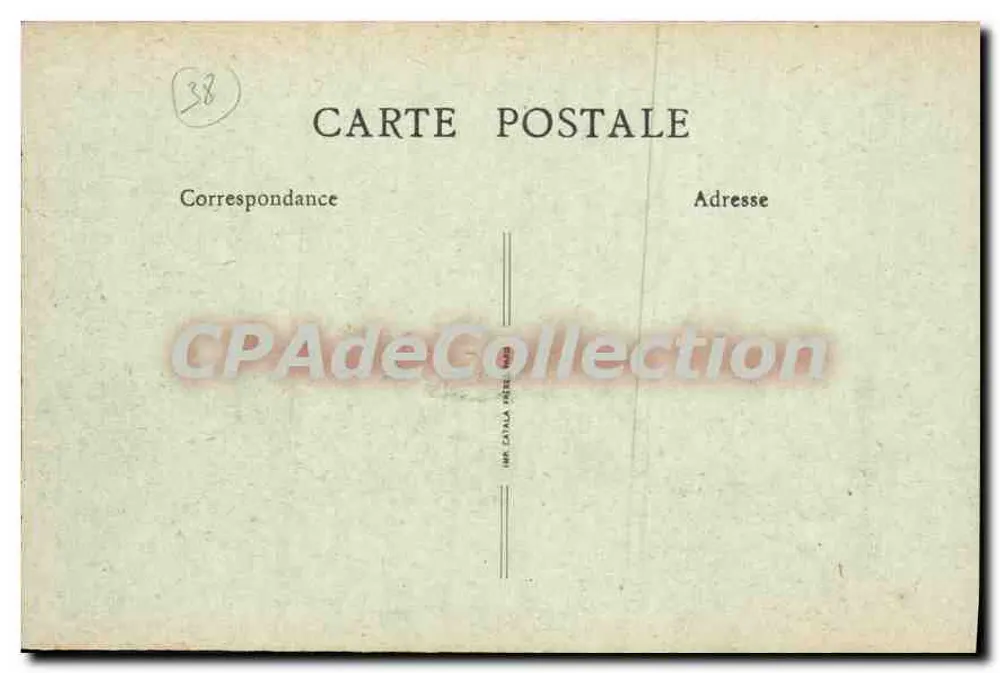 Grenoble - Place Grenette e o Saint-Eynard — LE DAUPHINÉ, n°6 - Verso