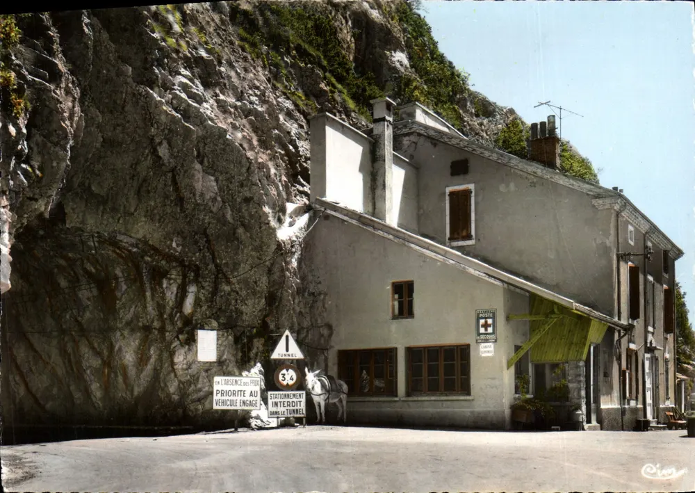O Túnel do Col de Rousset — lado Diois — editor Combiérier, n° 35 - Frente