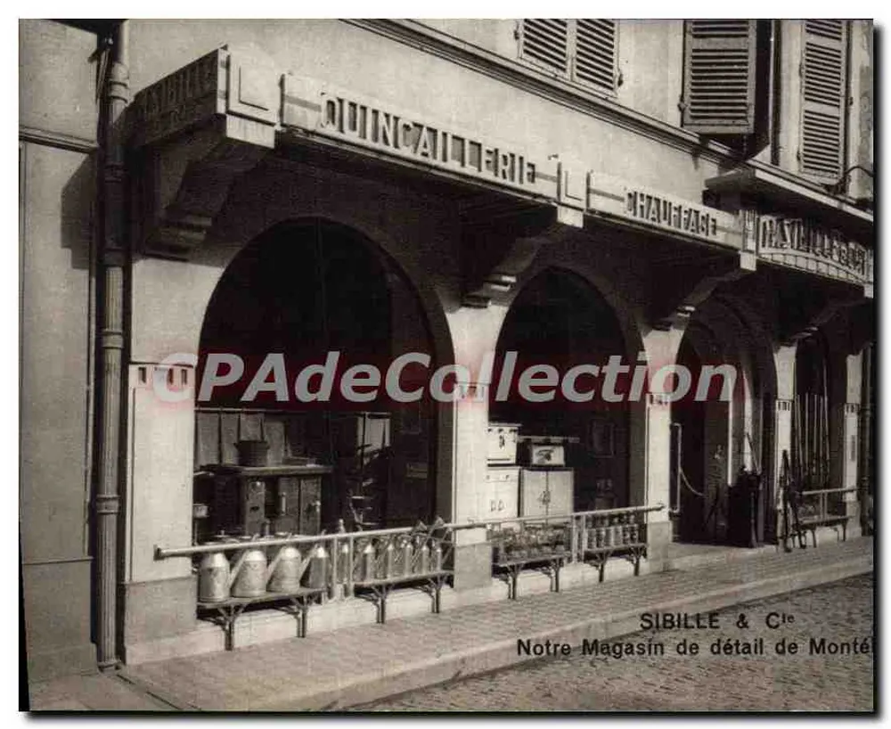 Geschäft Sibille & Cie — Montélimar — Verlag CPAdeCollection - Vorderseite