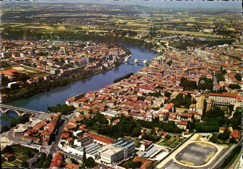 Romans-sur-Isère — Allgemeiner Blick auf Romans und Bourg de Péage — Éditions de l'École de l'Art - Vorderseite