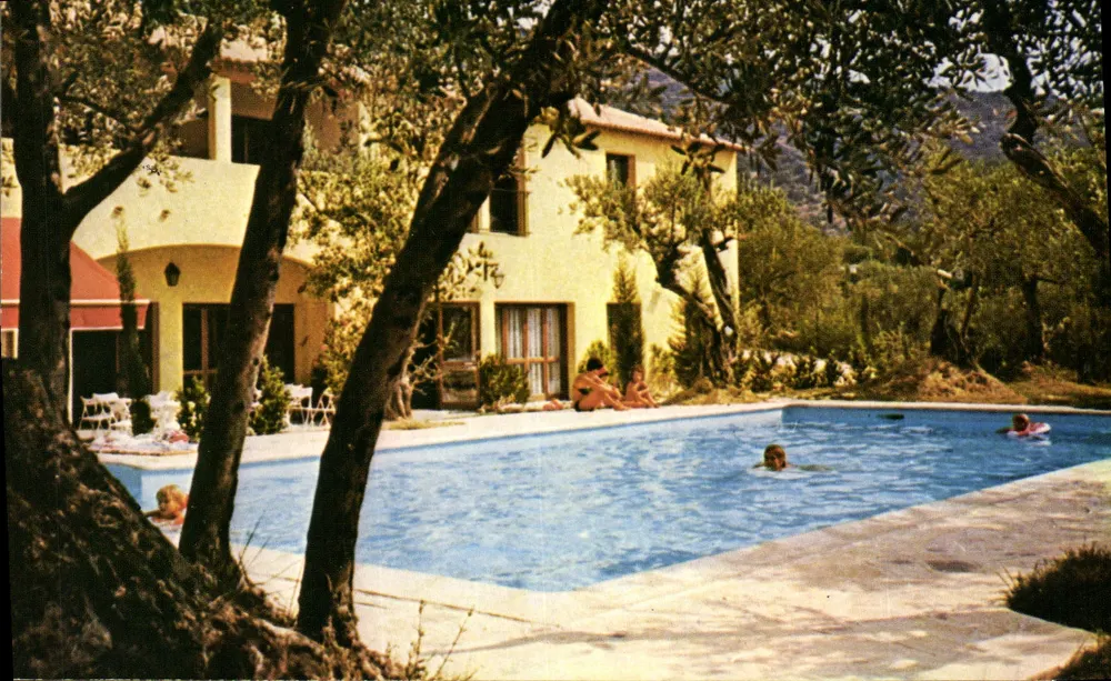 La Picholine — Pool umgeben von tausendjährigen Olivenbäumen — Editions FIVÉDIT - Vorderseite