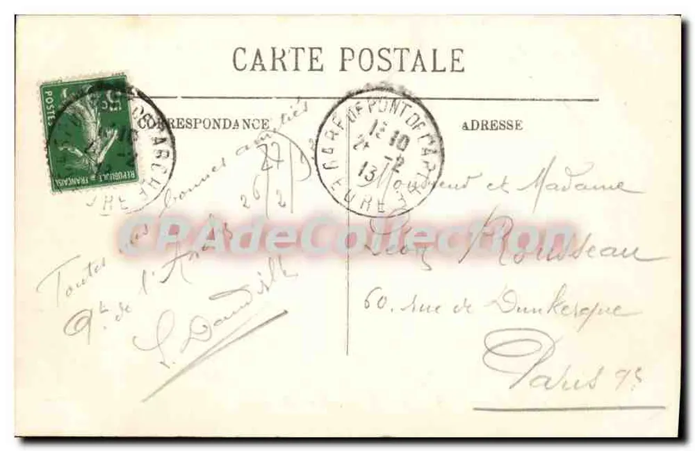 Pont-de-l'Arche — Ruinen der Abtei Bon-Port — LL. n°16 - Rückseite