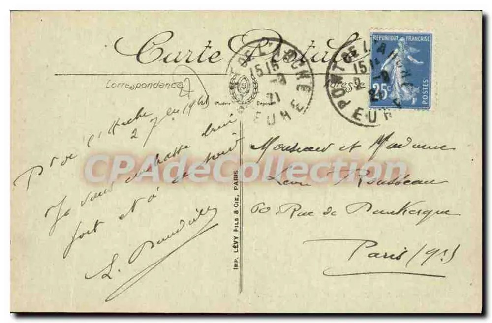 Pont-de-l'Arche — Ruinen der Abtei Bon-Port — Sammlung Hôtel de Normandie SELECTA - Rückseite