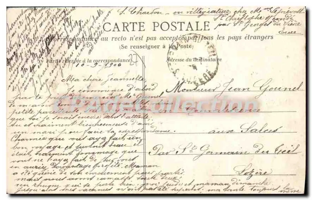 Domaine de Graveron — Omgeving van Boissey-le-Châtel (Eure) — Collectie T. Pasquet - Achterkant