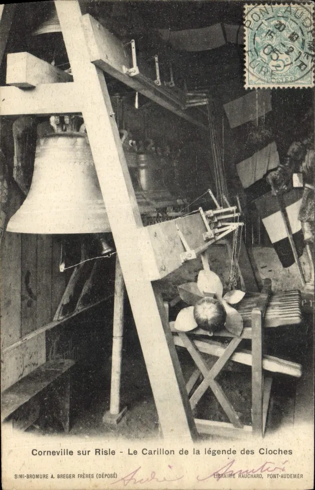 Corneville-sur-Risle — Die Glocke der Legende der Glocken — Simi-Bromure & Breger Frères (Deposé) - Vorderseite