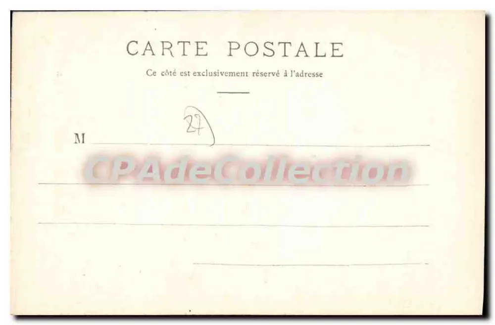 Coiffes d'hier — Die Normandie — Antike Ansichtskarte Paris, n°34 - Rückseite