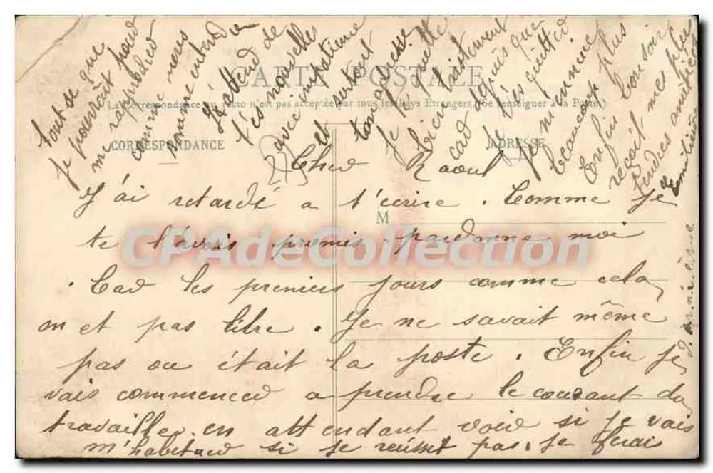 Nonancourt - Avenue Victor-Hugo — Ansicht der Avenue mit Gebäuden — Ch. Fournet, Verlag, Dreux - Rückseite