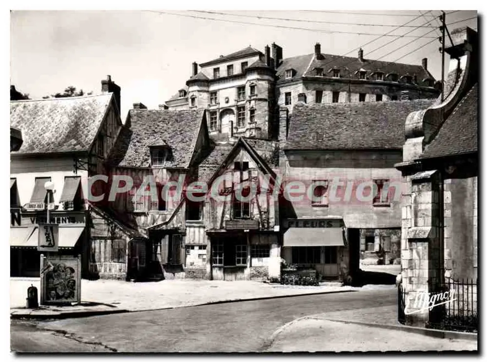 GAILLON (Eure) — Platz der Kirche und Schloss — La Cour Bourdon — Éditions E. MIGNON - Vorderseite