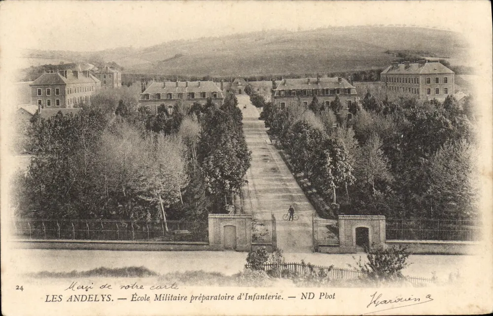 Les Andelys — Vorbereitende Infanterie-Militärschule — ND Pbot - Vorderseite