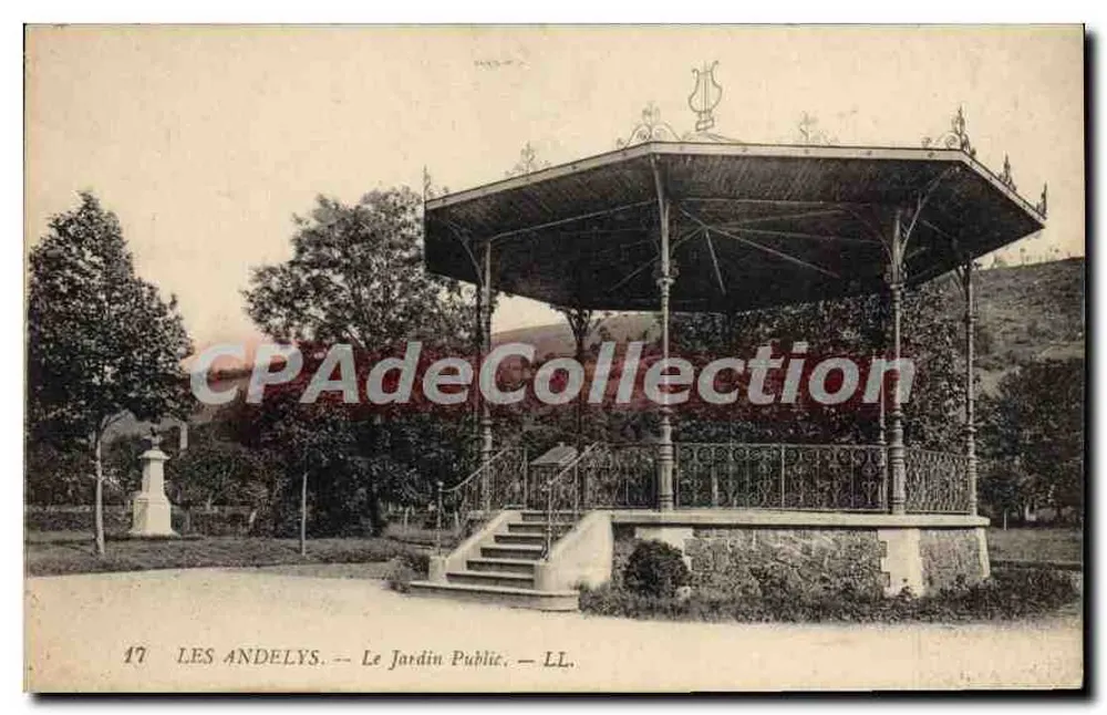 Les Andelys — O Jardim Público — LL. n°17 - Frente
