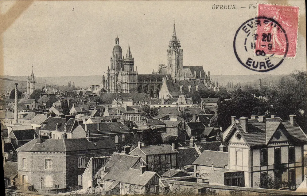 Évreux — Vista — Editor desconhecido, n° de série I - Frente