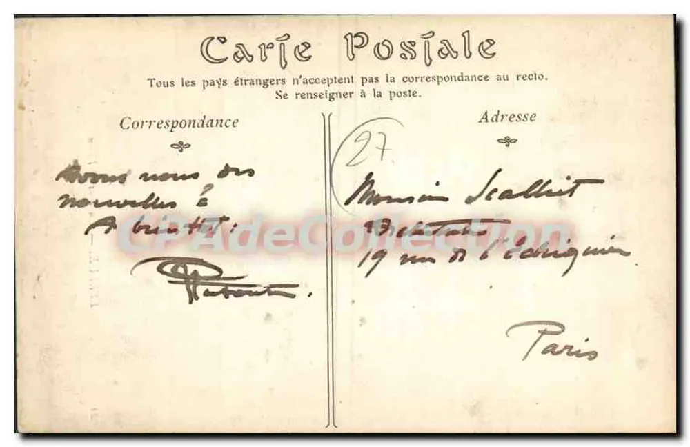 Évreux — Um braço do Ilon — Édition Loncle — Évreux - Verso