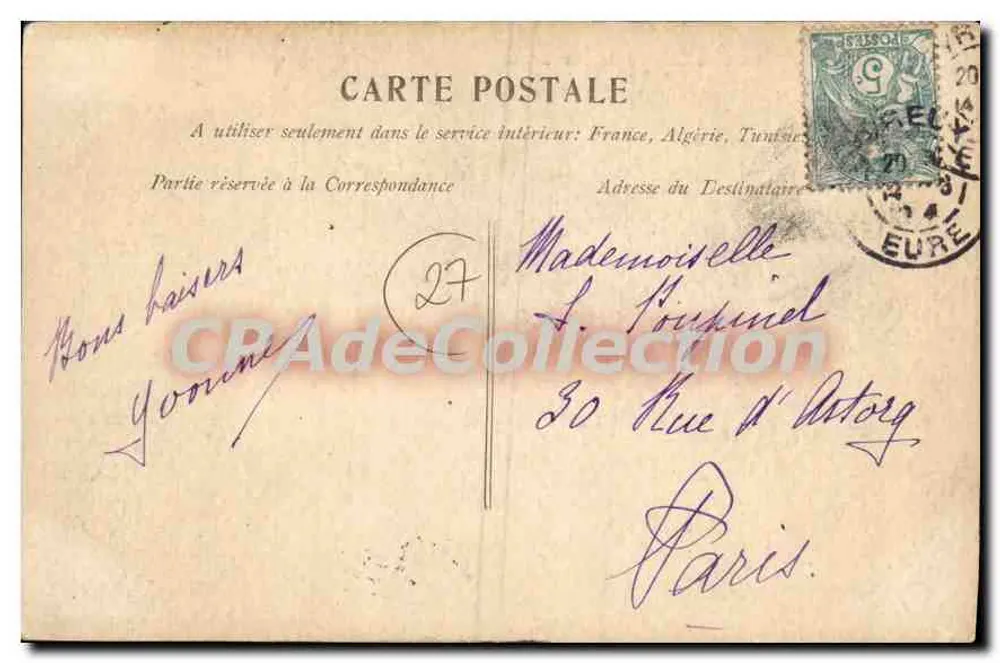 Évreux — Vista das Fábricas de Navarre — Editor não identificado - Verso