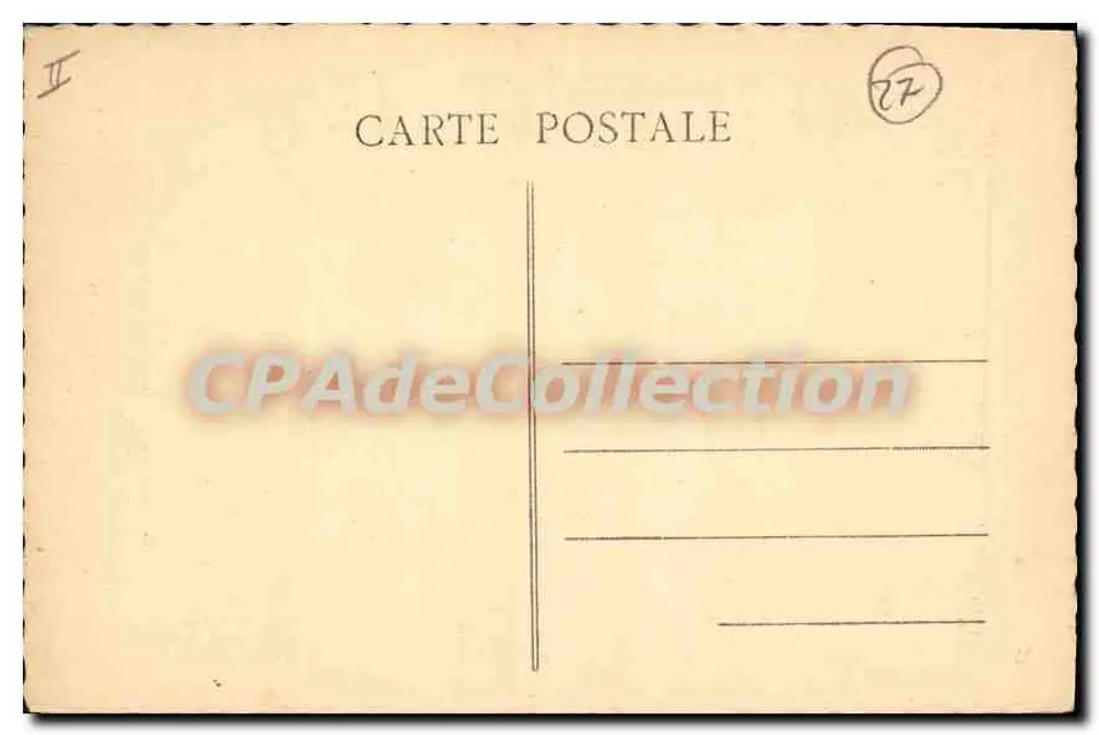 Alt Vernon — Porte de l'Eau — Éd. Lavergue Vernon, Nr. IV - Rückseite