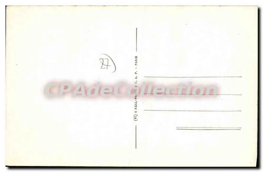 Louvières - Alte Häuser der Avants Soliers — Verlag A.A. Nr. III - Rückseite