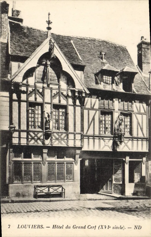 Louvières — Hotel do Grande Cervo (século XVI) — ND - Frente