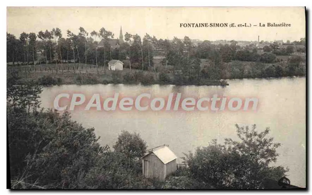 Fontaine-Simon (E. et L.) — A Balastièr - Frente
