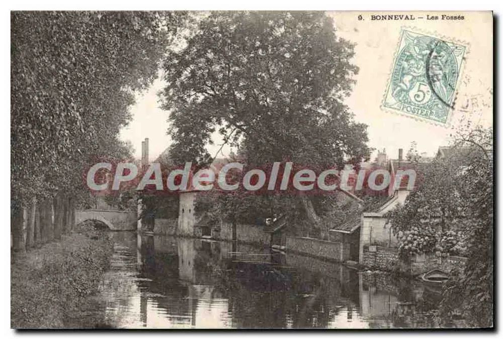Bonneval — Les Fossés — CPAdeCollection - Frente