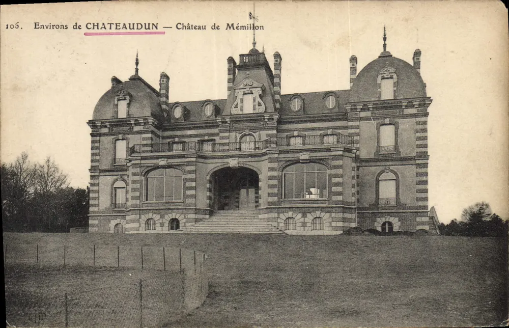 Ambientes de CHATEAUDUN — Castelo de Mémillon — n°105 - Frente