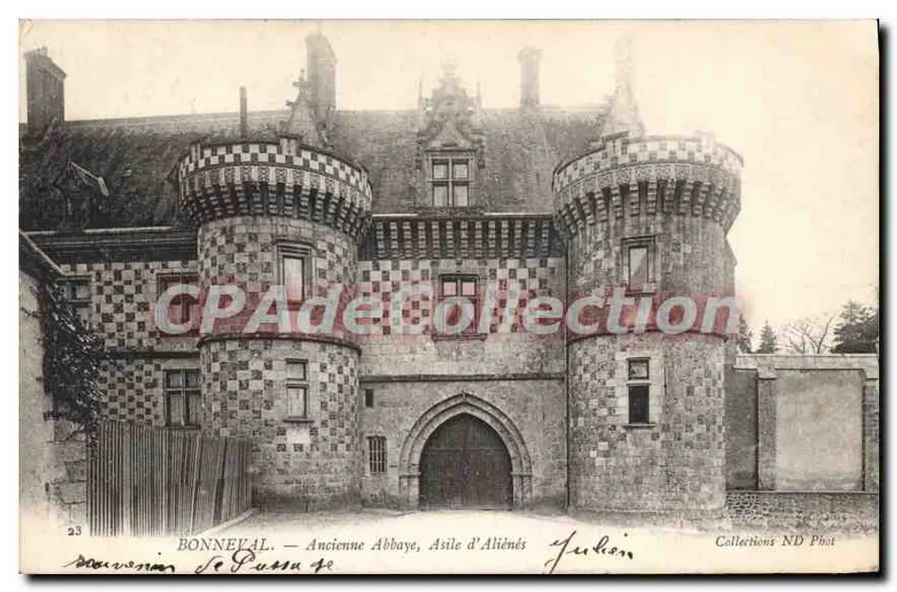 Bonneval — Antiga Abadia, Asilo para Enfermos Mentais — Collections ND Phot - Frente