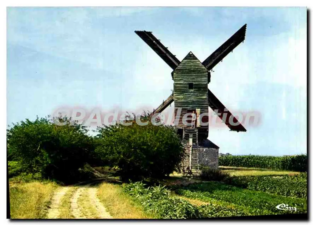 O moinho de Levesville-la-Chenard (E.-et-L.) — Século XV — Combier Imprimeur - Frente