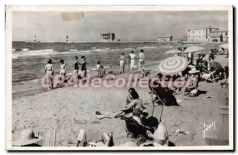 Praia de Genoble — vista da grande praia — J. Jon - Frente