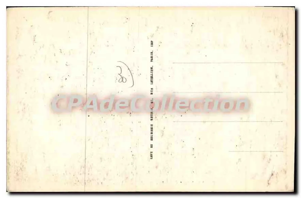 Le Vigan — De oevers van de Arre — LL — n°9 - Achterkant