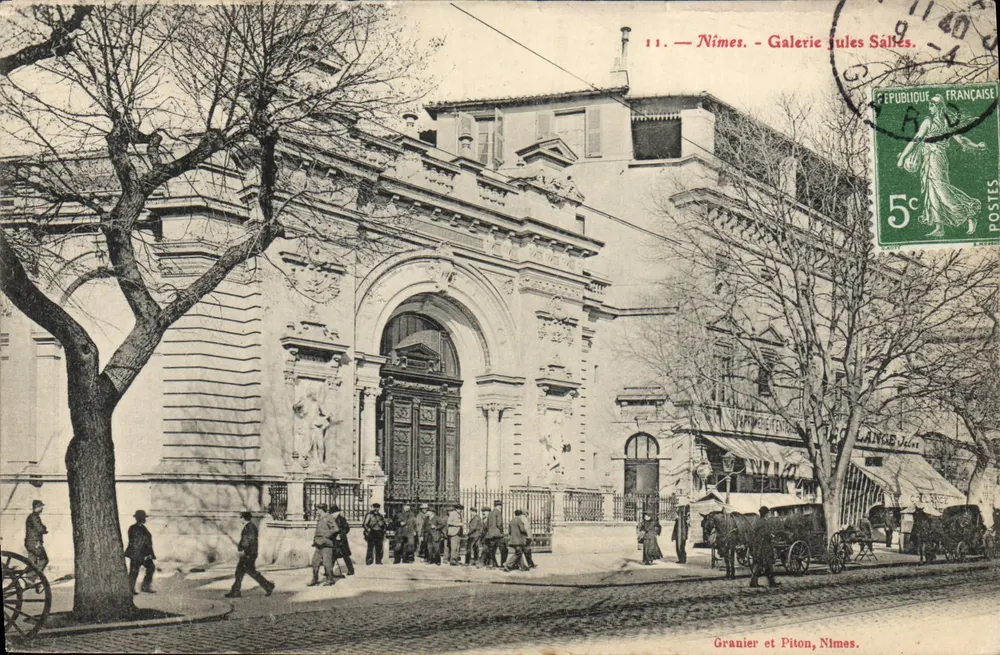 Nîmes - Galerie Gules Sâles — Granier et Piton, Nîmes - Vorderseite