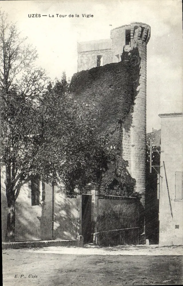 UZÈS — A Torre da Vigia — E.P. Uzès - Frente