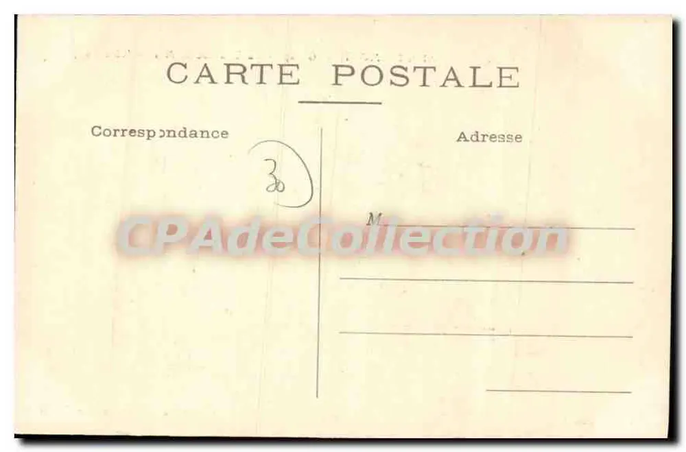 Aigues-Mortes (Gard) — Ansicht der Turm der Marine (Südseite) — veröffentlicht von A. Bordieu Montpellier - Rückseite