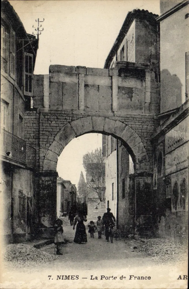 Nîmes — Die Tür von Frankreich — AR - Vorderseite