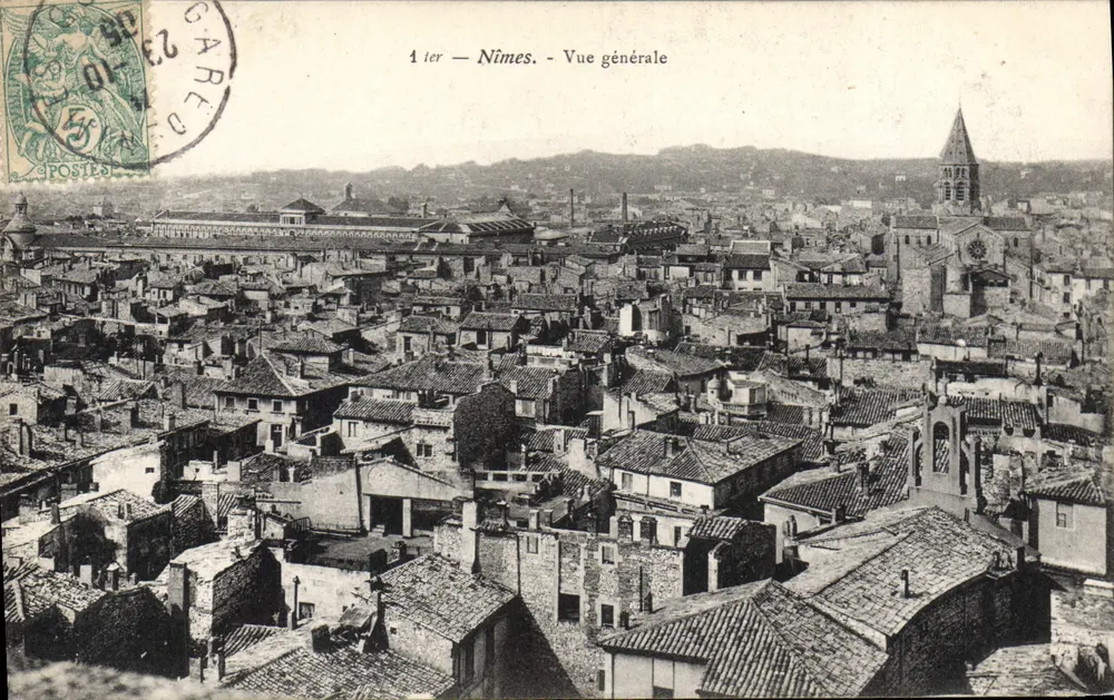 Nîmes — Vista geral — editor N° 1 ter - Frente