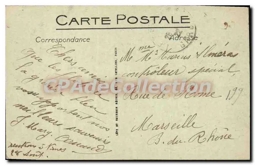 Grau-du-Roi — A Riva Direita — LL - Verso