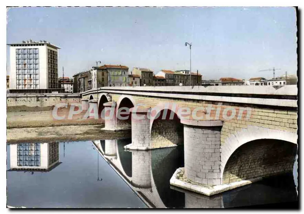 Ales (Gard) — O Velho Ponte sobre o Gardon — Edições SL, Lyon - Frente