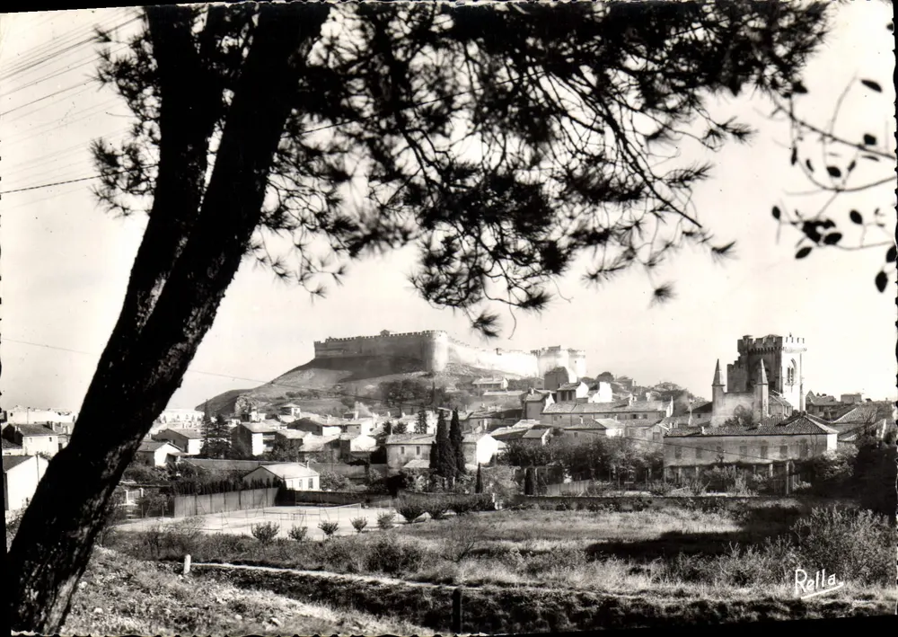 Villeneuve-lès-Avignon — Fort Saint-André und die Stadt — Éditions Rella - Vorderseite