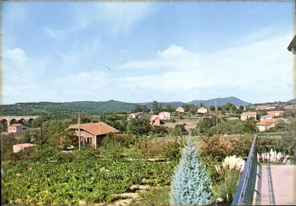 Visão panorâmica de Saint-Julien-de-Cassagnas — Éditions du Vieux Port, n° XN107 - Frente