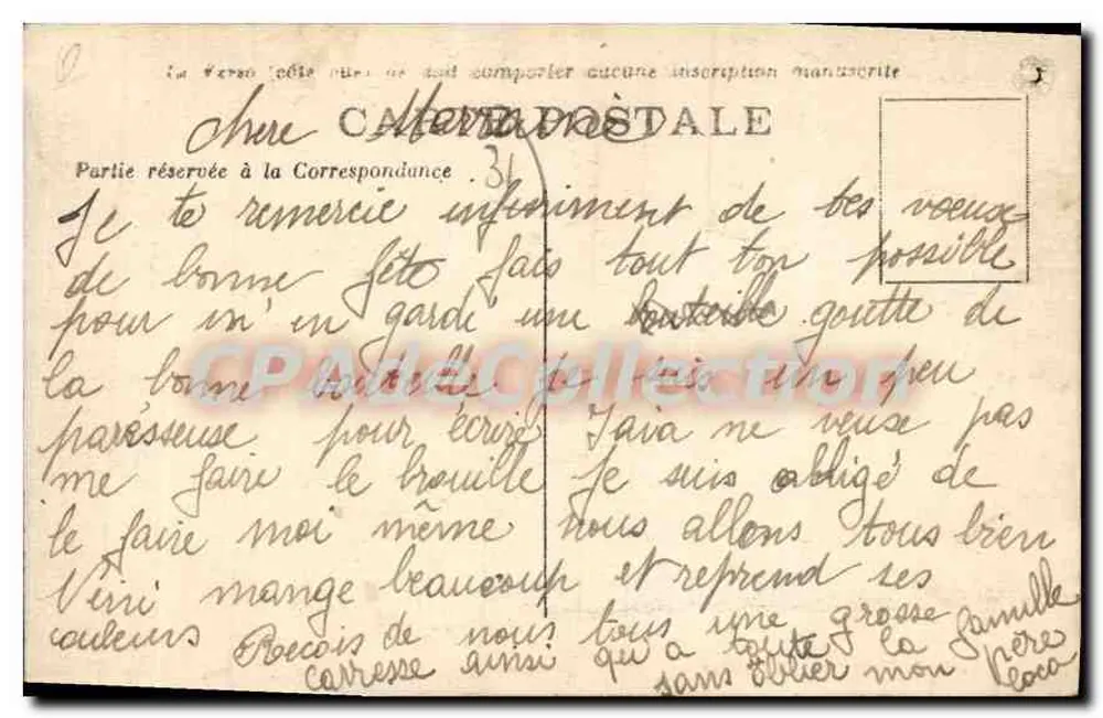 Toulouse — Boulevard Carnot — Estátua Rolland - Verso