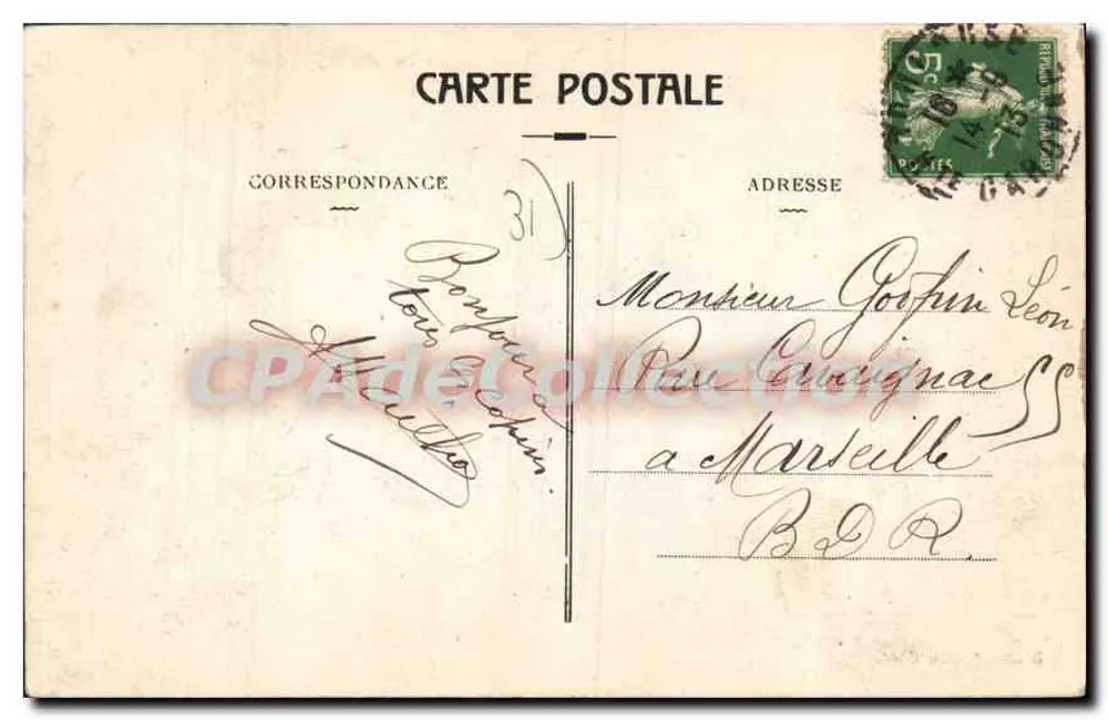 Toulouse — Os Pontes Gêmeos — Edição France d'Art, n° 20 - Verso