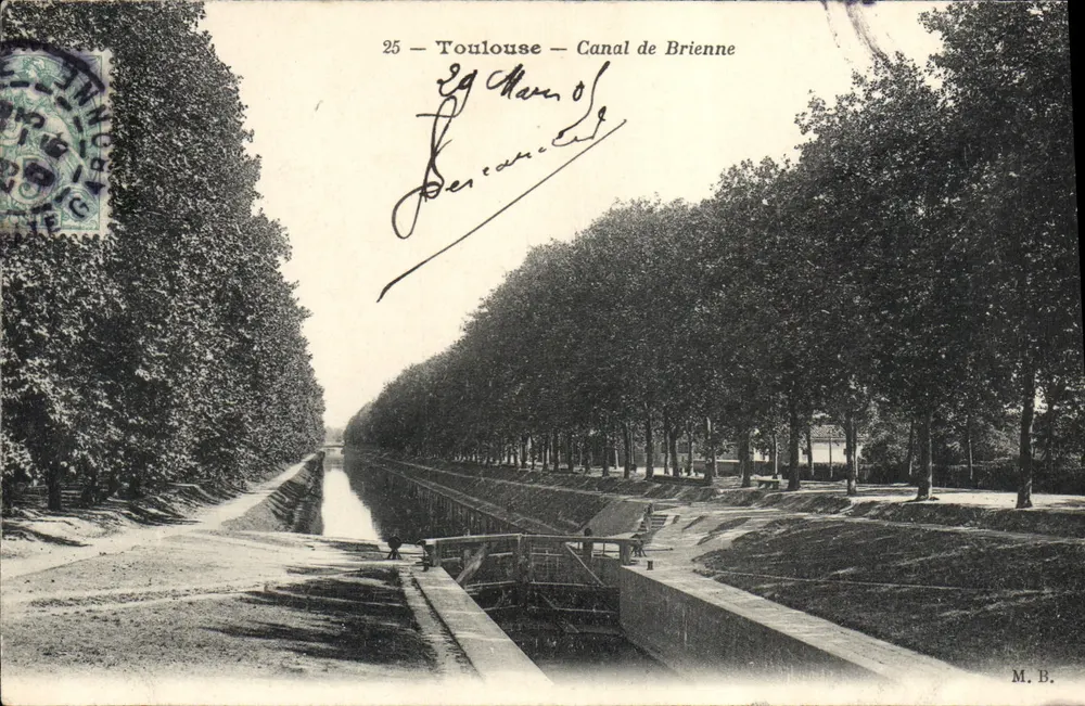 Toulouse — Canal de Brienne — M.B. n°25 - Frente