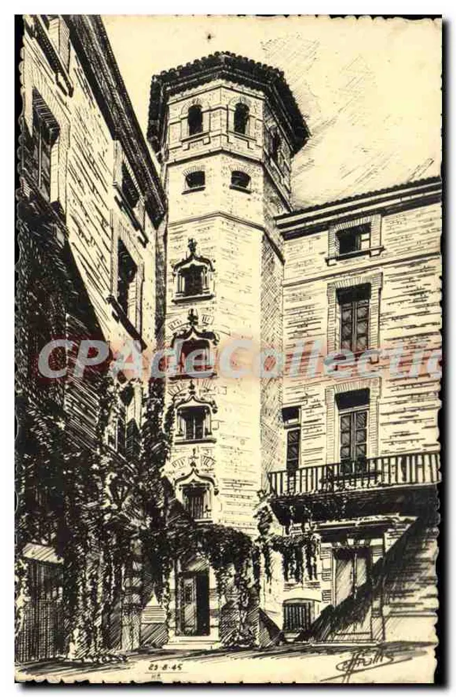 Hôtel d'Olmières — Toulouse — Editor NARBO, n° 14 - Frente
